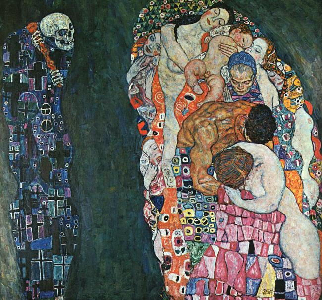 Gustav Klimt Death and Life